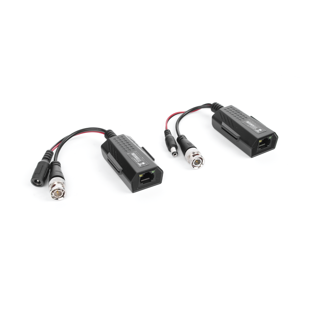 Kit de transceptores activos con conector para alimentación (12V/24Vcc/AC) TurboHD para aplicaciones de video por UTP Cat5e/6 en HD. Distancia de hasta 150 m en 4K - Imagen 3
