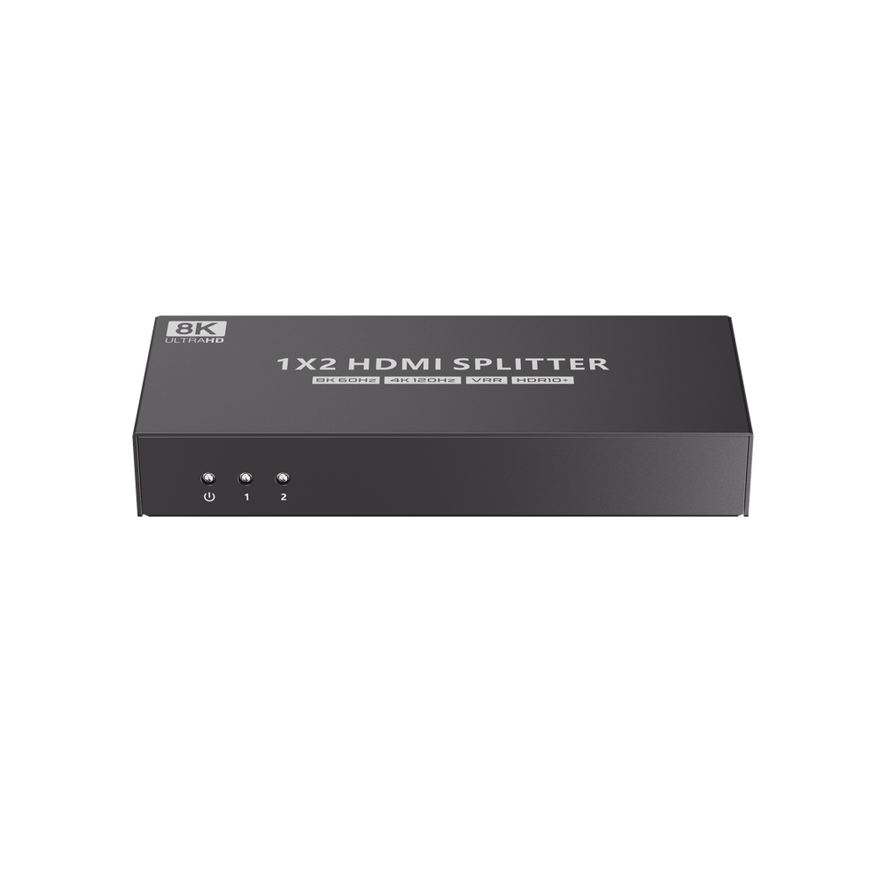 Splitter HDMI 1x2 | Velocidad de trasmisión 48 Gbps| Resolución 8k | Salida de audio| HDCP 2.3 - Imagen 4
