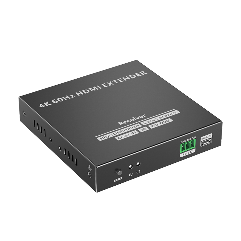 Receptor Compatible para Kit TT582 | 4K @60Hz | Cat 6, 6a y 7 |  hasta 120 metros |