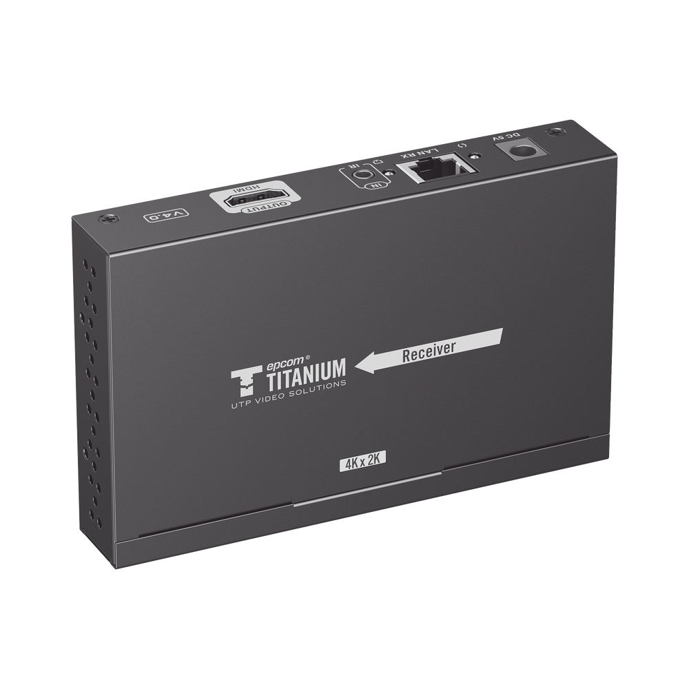 Receptor Compatible para Kit Matricial TT-683-MATRIX-4.0 | Resolución 4K@30Hz | Cat6 | Control IR | Compatible con Switch IGMP (Solo para transmisor versión 4.0).