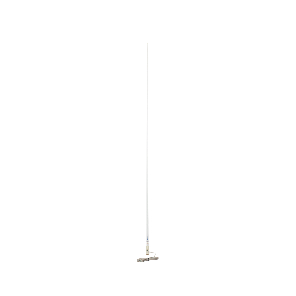Antena Marina VHF / Fibra de Vidrio / 156-163 MHz / 6.5 dBi / Cable 10 m (32.8 ft) / PL-259 / Exterior IP67 - Imagen 4