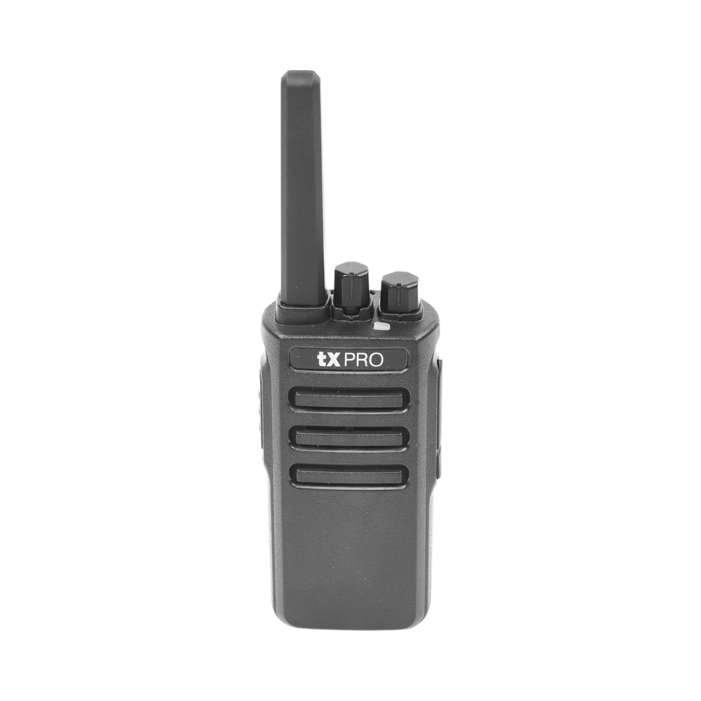 Radio Portátil Analógico UHF 400-470 MHz / 5W / 16 Canales / Scrambler / Batería 2500 mAh / VOX
