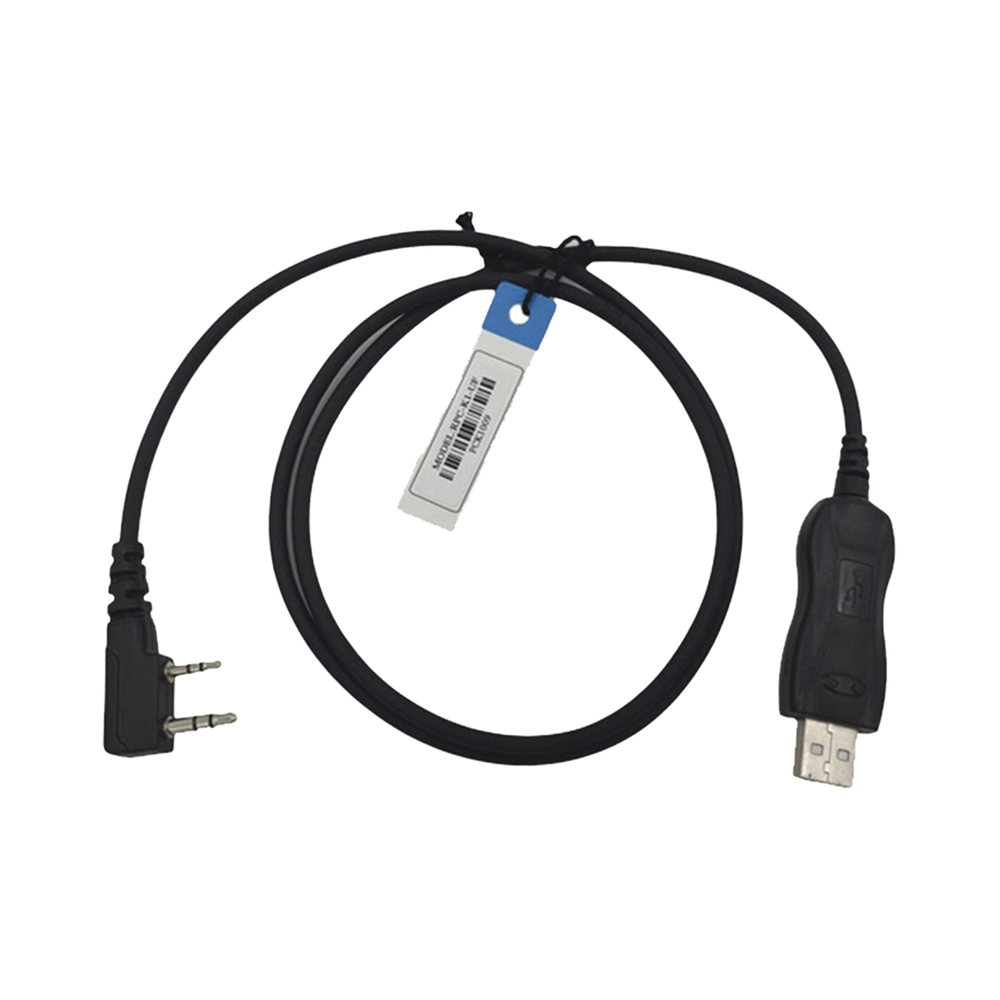 Cable de programación USB para radios portátiles de 2 pines KENWOOD y TXPRO