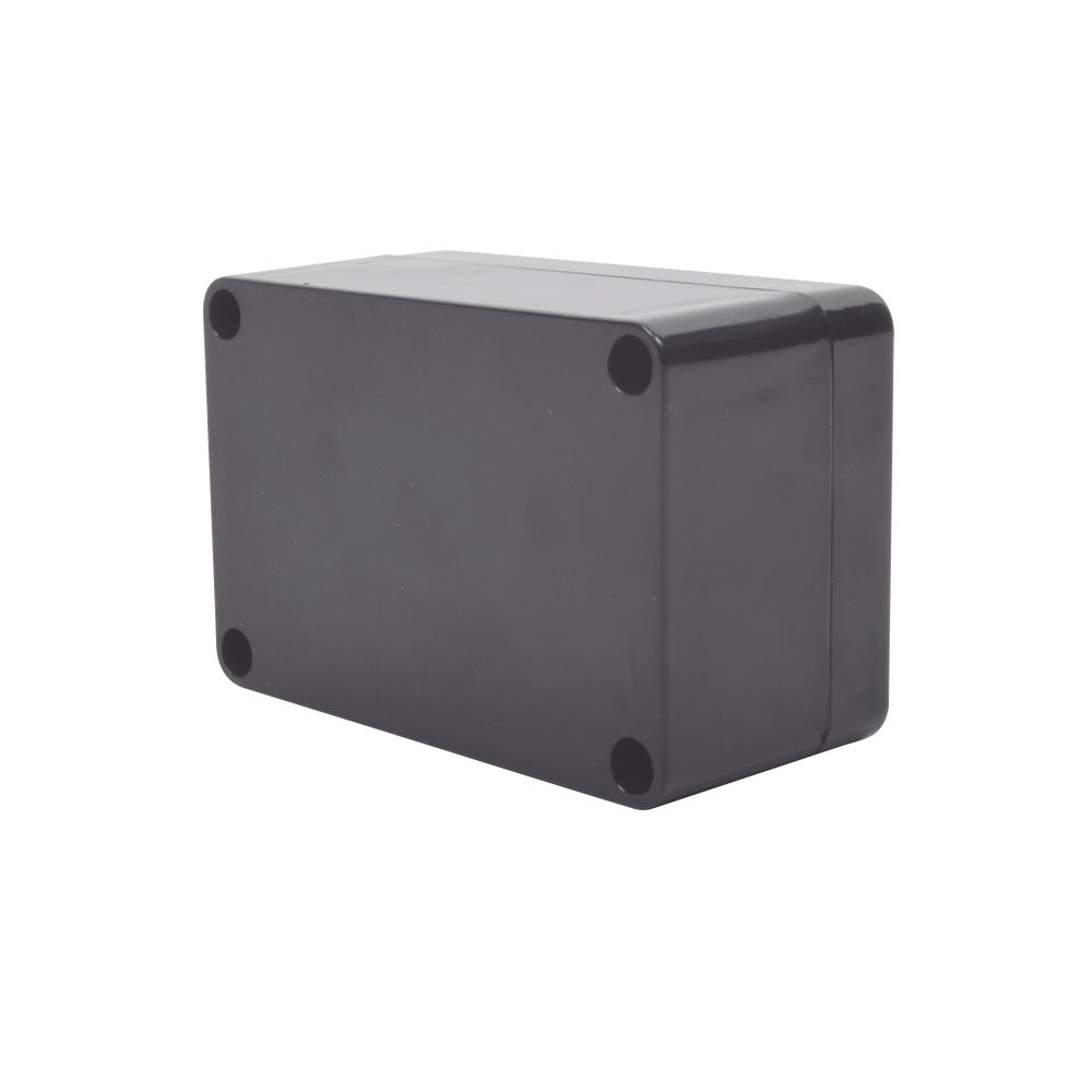 Gabinete Plástico Negro para Exterior (IP65) de 100 x 68 x 50 mm Cierre por Tornillos. - Imagen 5