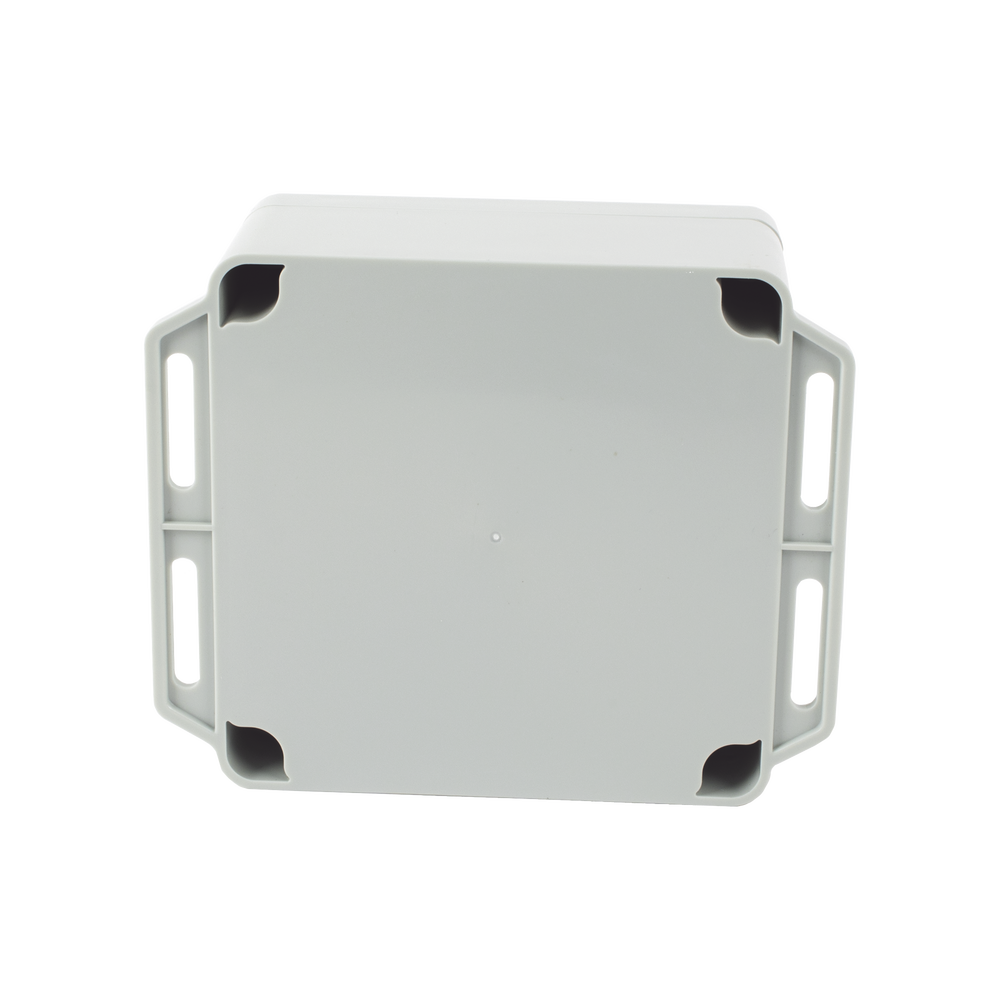 Gabinete Plástico Gris para Exterior (IP65) de 120 x 120 x 60 mm Cierre por Tornillos. - Imagen 3