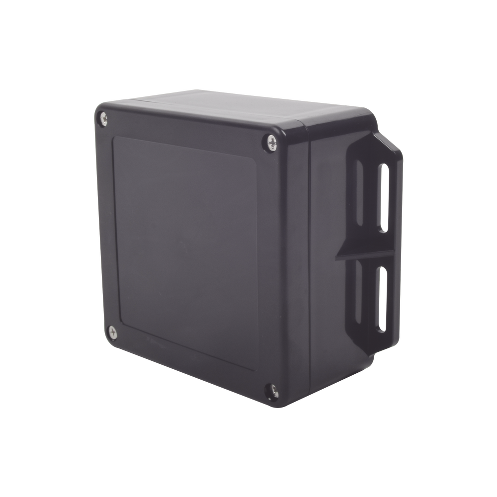 Gabinete Plástico Negro para Exterior (IP65) de 120 x 120 x 60 mm Cierre por Tornillos. - Imagen 3