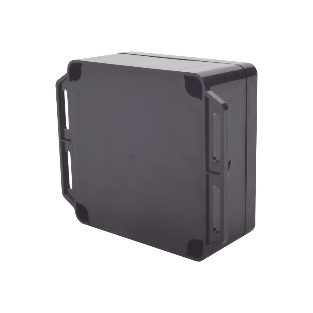 Gabinete Plástico Negro para Exterior (IP65) de 120 x 120 x 60 mm Cierre por Tornillos. - Imagen 4