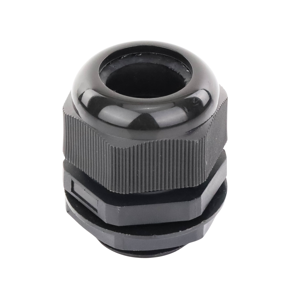 Conector Plástico Negro Tipo Glándula para Rosca NPT 1" - Imagen 5