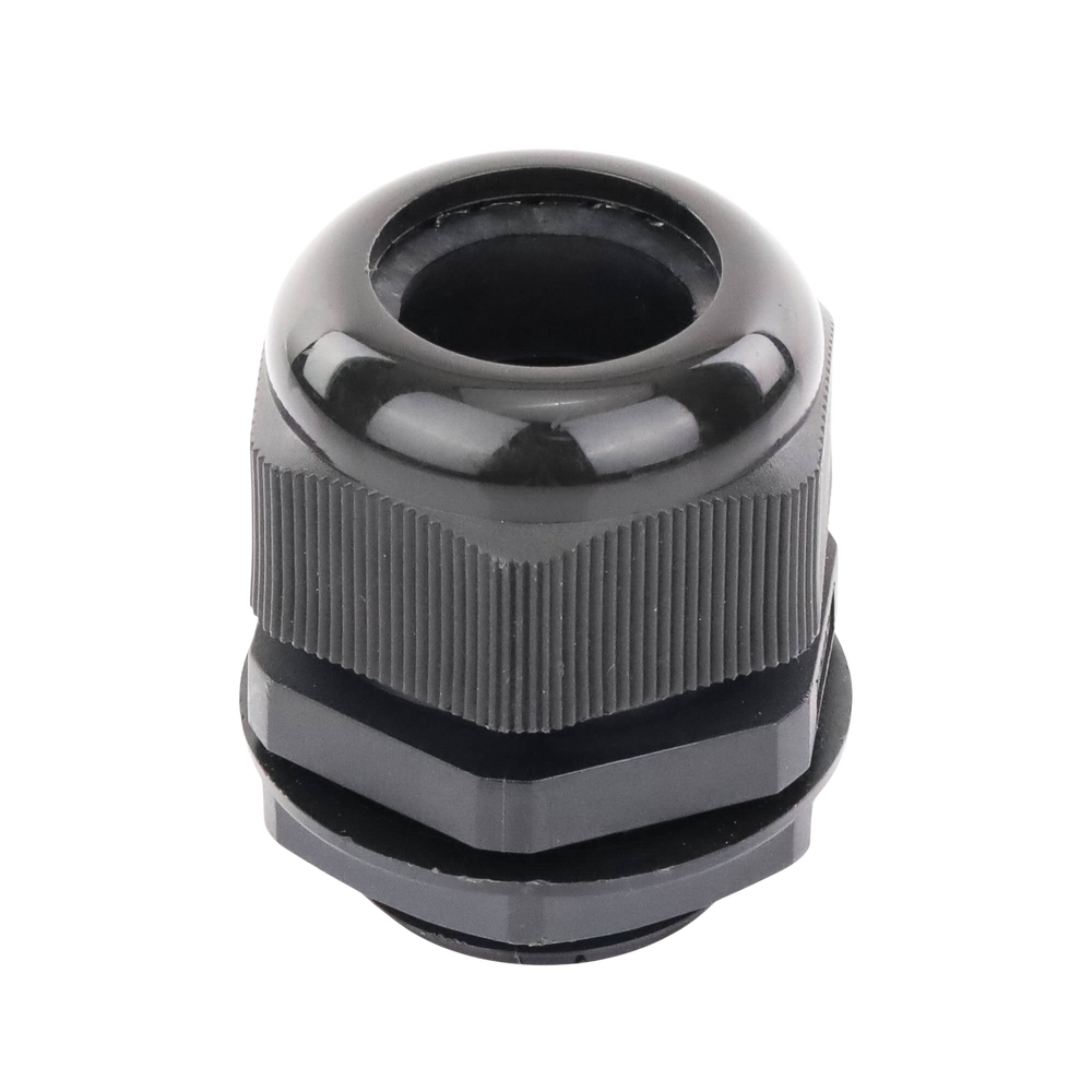 Conector Plástico Negro Tipo Glándula para Rosca NPT 1" - Imagen 6