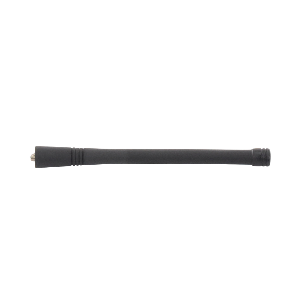 Antena helicoidal 6¨ VHF para radio portátil (136-174 MHz) Conector de Rosca o Plano para radios Kenwood TK240/270/280/290/2100/2200/2300 y Motorola GP300/350/68, P110,SP10, SP50, PRO5150, HT750, EP450