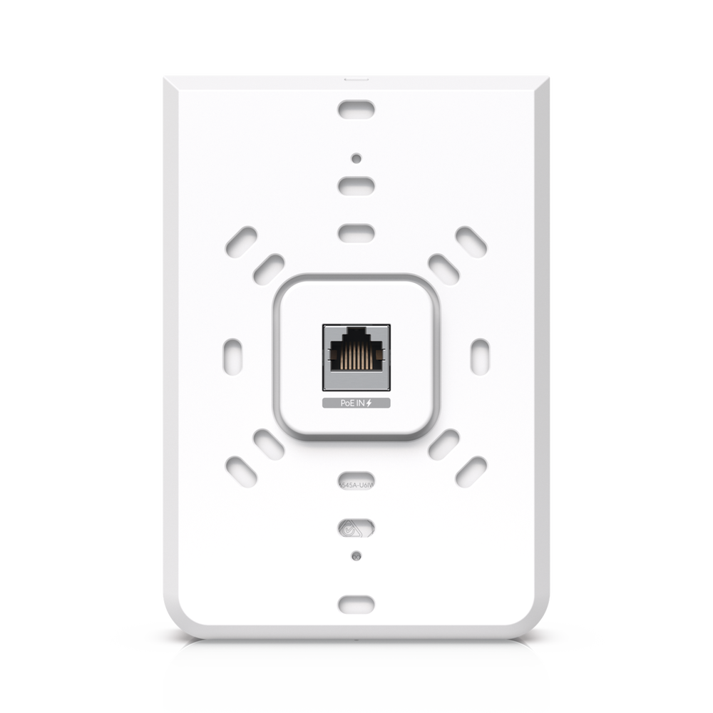 Access Point UniFi U6 In Wall/Montaje p/pared, WIFI 6 2.4 Y 5 Ghz, hasta 5.3 Gbps, 1 pto PoE In, 4 ptos secundarios (1 PoE Out) - Imagen 5