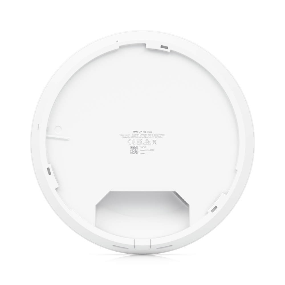 Access Point UniFi U7 Pro Max con 8 streams espaciales / para Techo o Pared / Tribanda (2.4/5/6GHz) / Radio Dedicado a Escaneo Espectral / Puerto 2.5 GbE / +500 clientes / POE+ (No incluido) / Para alta densidad de usuarios en escenarios exigentes - Imagen 5