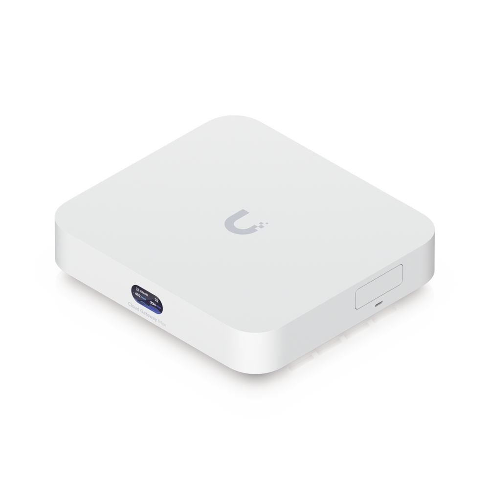 UCG Max Cloud Gateway de 2.5 GbE Compacto con Soporte para hasta 30 Dispositivos UniFi, 300+ Clientes, Enrutamiento IPS de 2.3 Gbps y Almacenamiento 512 GB de Memoria Interna - Imagen 5