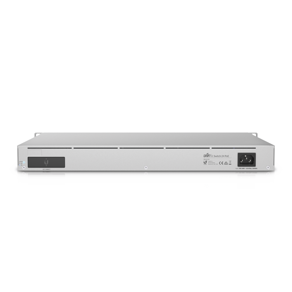 UniFi Switch Empresarial Capa 3 de 24 puertos PoE 802.3af/at (12 puertos 2.5G y 12 puertos 1G) + 2 puertos 1/10G SFP+, 400W, pantalla informativa - Imagen 3