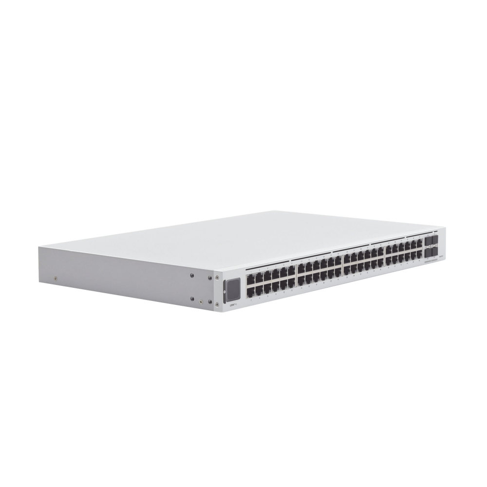 UniFi Switch USW-Pro-48, Capa 3 de 48 puertos Gigabit RJ-45 + 4 puertos 1/10G SFP+, pantalla informativa - Imagen 3