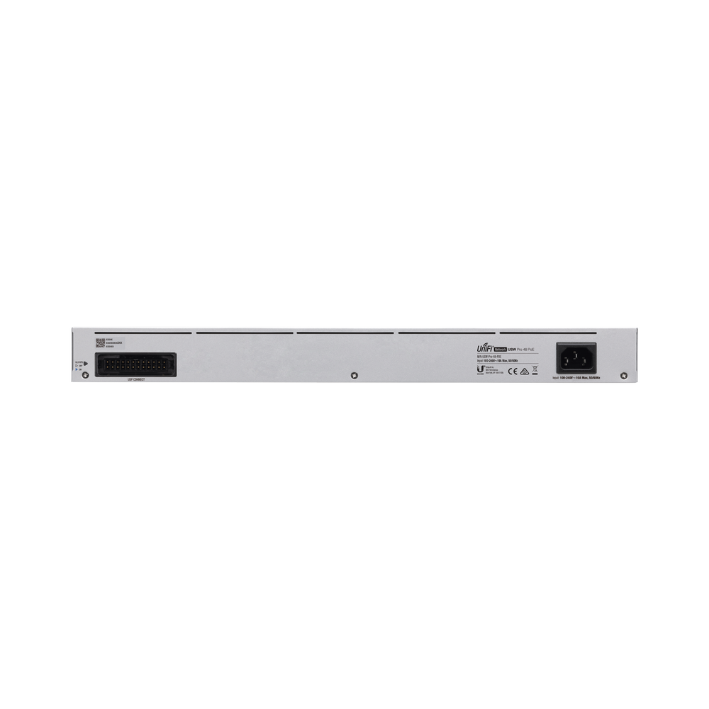 UniFi Switch USW-Pro-48-POE Gen2, Capa 3 de 48 puertos PoE 802.3at/bt + 4 puertos 1/10G SFP+, 600W, pantalla informativa - Imagen 5