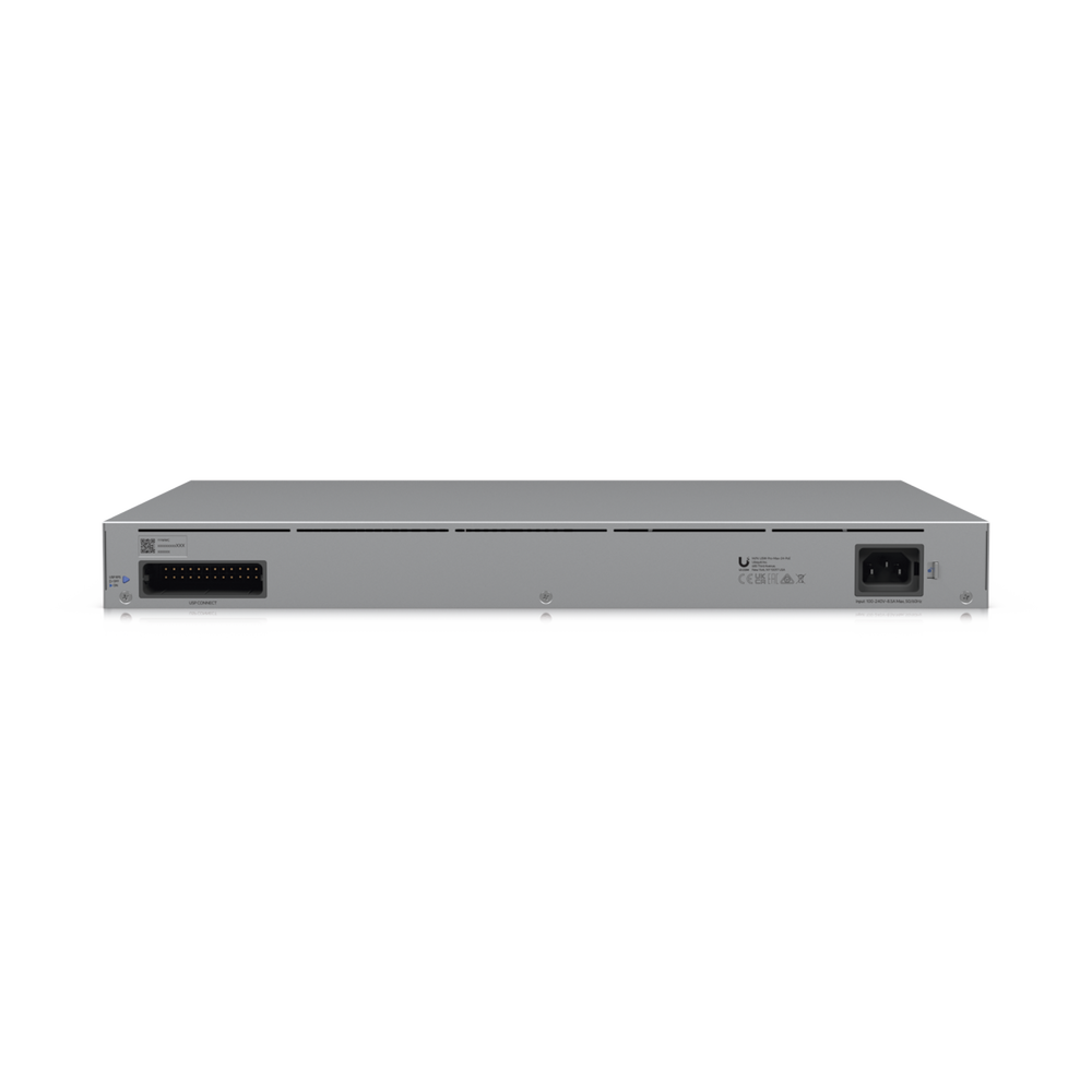 UniFi Switch Pro Max 24 POE, 24 puertos (8 puertos POE++ 2.5 GbE y 16 puertos GbE POE+), 2 puertos SFP+ 10G, 400W, pantalla táctil - Imagen 4