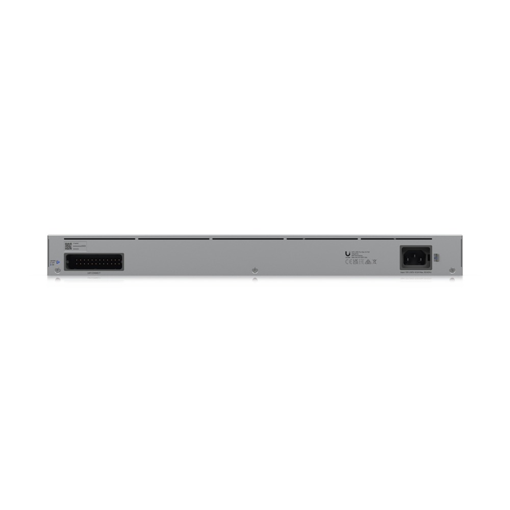 UniFi Switch Pro Max 24 POE, 24 puertos (8 puertos POE++ 2.5 GbE y 16 puertos GbE POE+), 2 puertos SFP+ 10G, 400W, pantalla táctil - Imagen 6