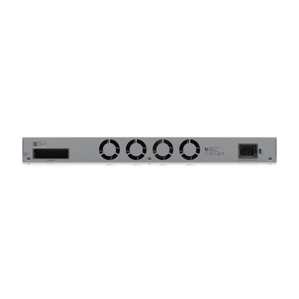 UniFi Switch Pro Max 48 POE, con funciones capa 3, 48 puertos (16 puertos 2.5 GbE (8 POE++ y 8 POE+) y 32 puertos 1 GbE (24 POE+ y 8 POE++)), 2 puertos SFP+ 10G, POE++ 720W, pantalla informativa - Imagen 5