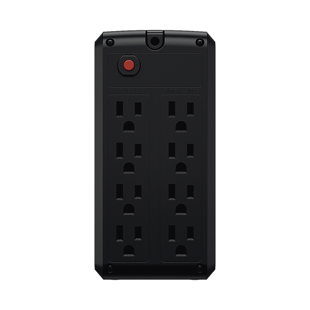 UPS de 1000 VA/500 W, Topología Línea Interactiva, Entrada 120 Vca NEMA 5-15P, y 8 Salidas NEMA 5-15R, Puerto USB, Con Regulador de Voltaje (AVR) - Imagen 4