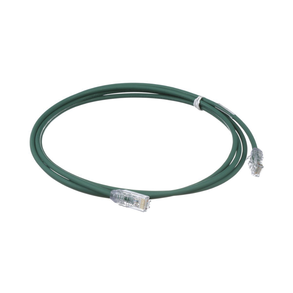Cable de Parcheo UTP Cat6A, CM/LSZH, Diámetro Reducido (28AWG), Color Verde, 0.91 Metros (3 Pies) - Imagen 2