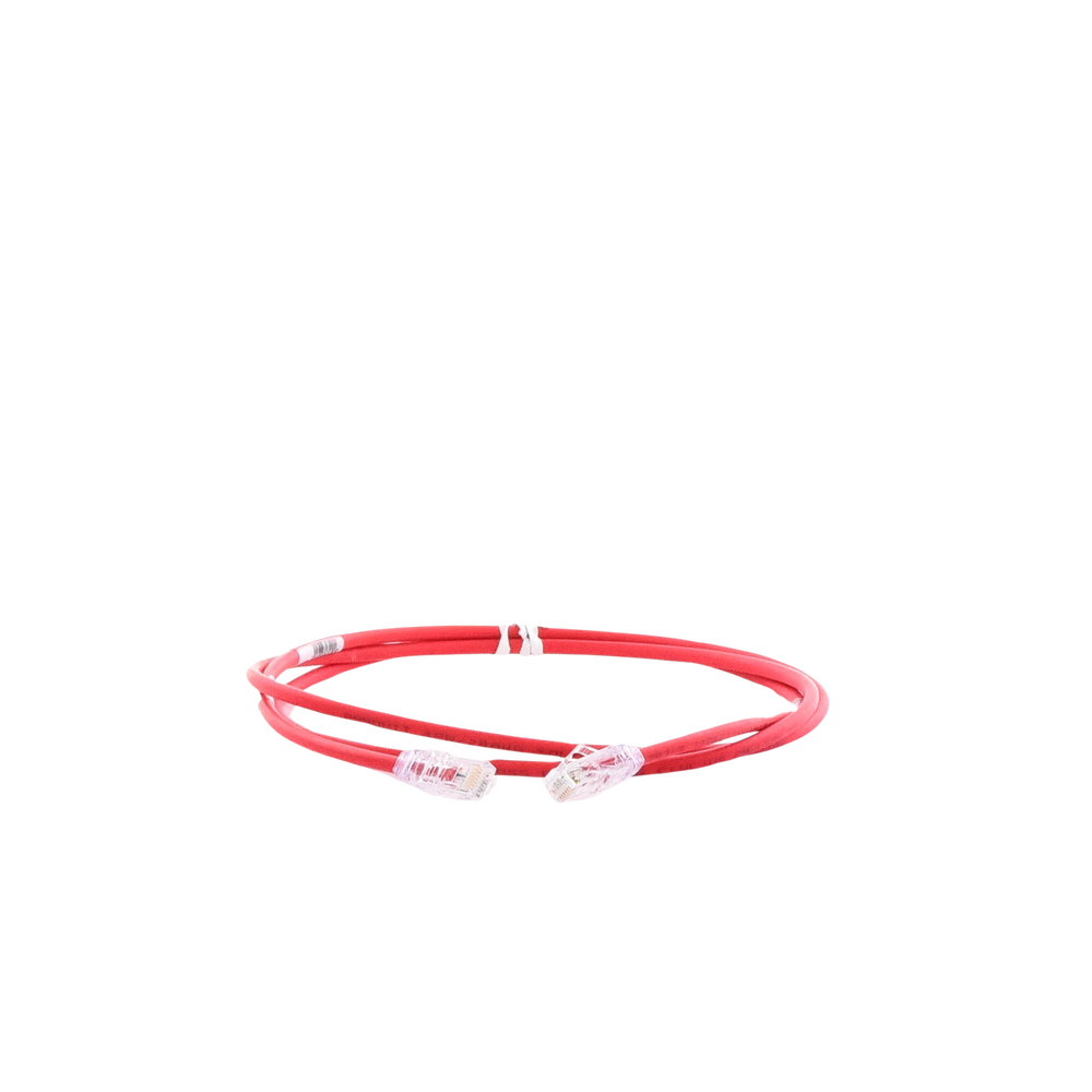 Cable de Parcheo UTP Cat6A, CM/LSZH, Diámetro Reducido (28AWG), Color Rojo, 1.52 Metros (5 Pies) - Imagen 3