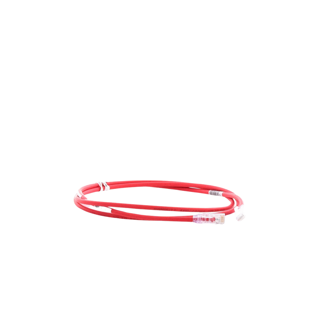 Cable de Parcheo UTP Cat6A, CM/LSZH, Diámetro Reducido (28AWG), Color Rojo, 1.52 Metros (5 Pies) - Imagen 5