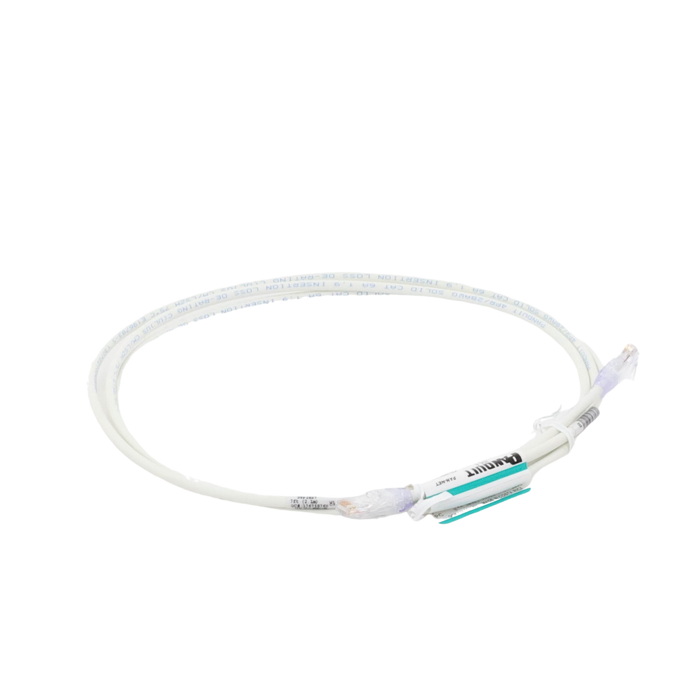 Cable de Parcheo UTP Cat6A, CM/LSZH, Diámetro Reducido (28AWG), Color Blanco Mate, 2.13 Metros (7 Pies) - Imagen 4