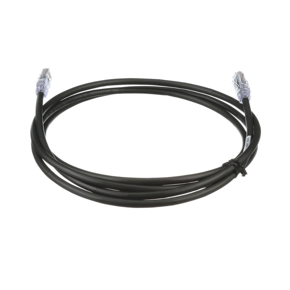Cable de Parcheo UTP, Cat6A, 24 AWG, CM, Color Negro, 0.91 Metros (3 Pies) - Imagen 4