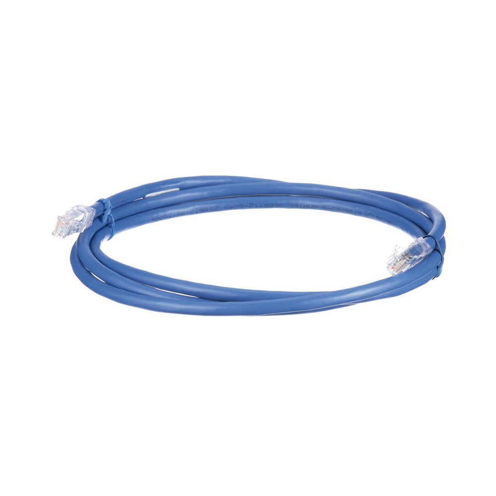 Cable de Parcheo UTP, Cat6A, 24 AWG, CM, Color Azul, 0.91 Metros (3 Pies) - Imagen 3