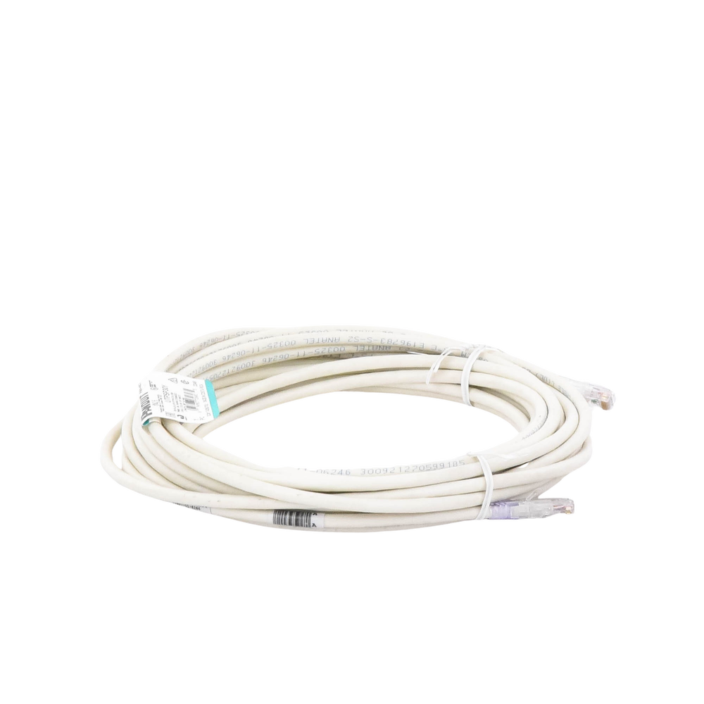 Cable de Parcheo TX6, UTP Cat6, 24 AWG, CM, Color Blanco Mate, 9.14 Metros (30 Pies) - Imagen 3