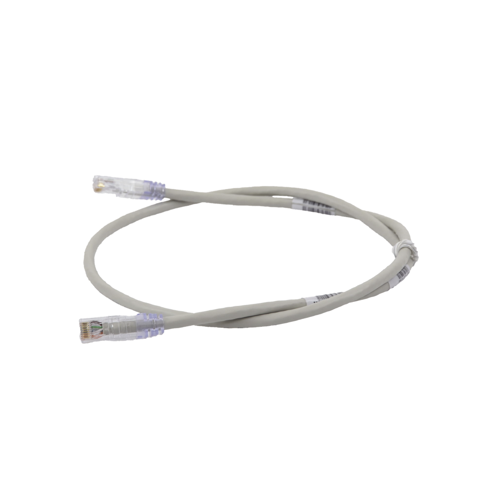Cable de Parcheo TX6, UTP Cat6, 24 AWG, CM, Color Gris, 0.91 Metros (3 Pies) - Imagen 3