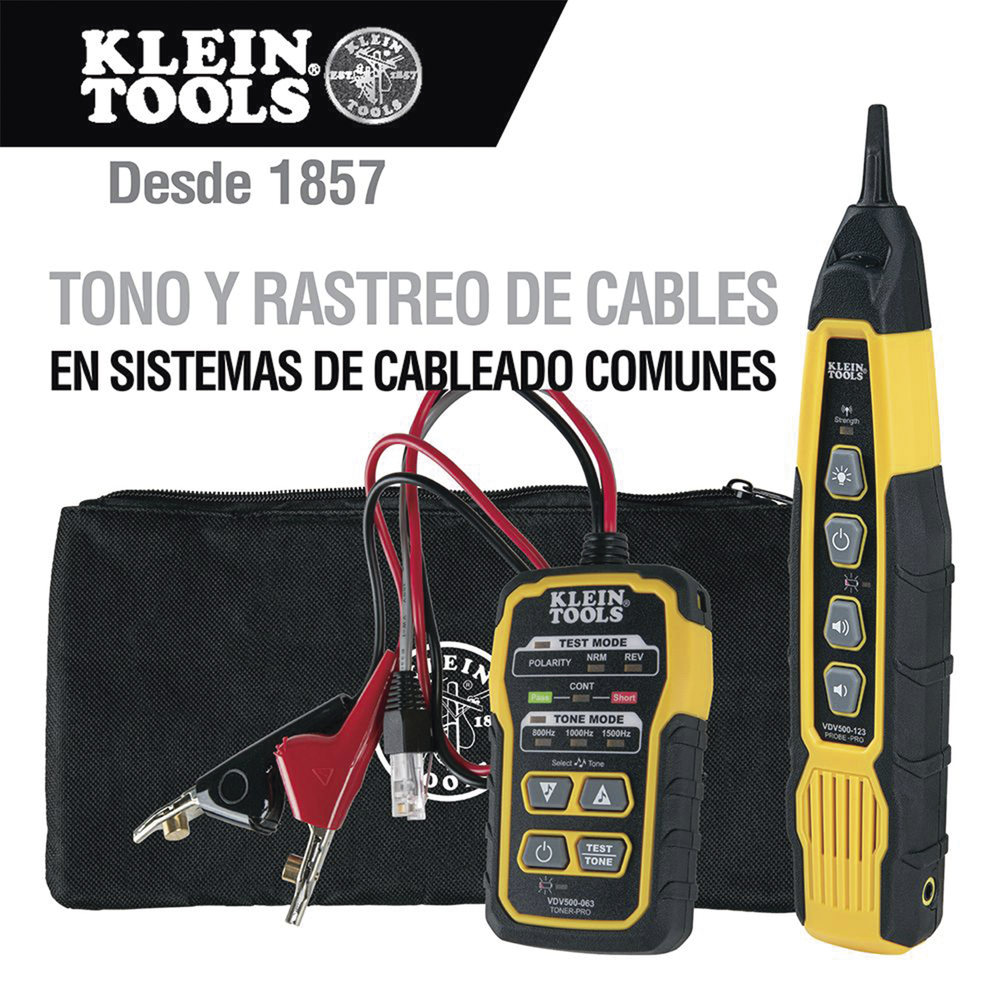 Kit de Generador de Tono y Sonda de Rastreo para Cableado (RJ11/RJ45). Incluye Bolsa de Protección. - Imagen 5