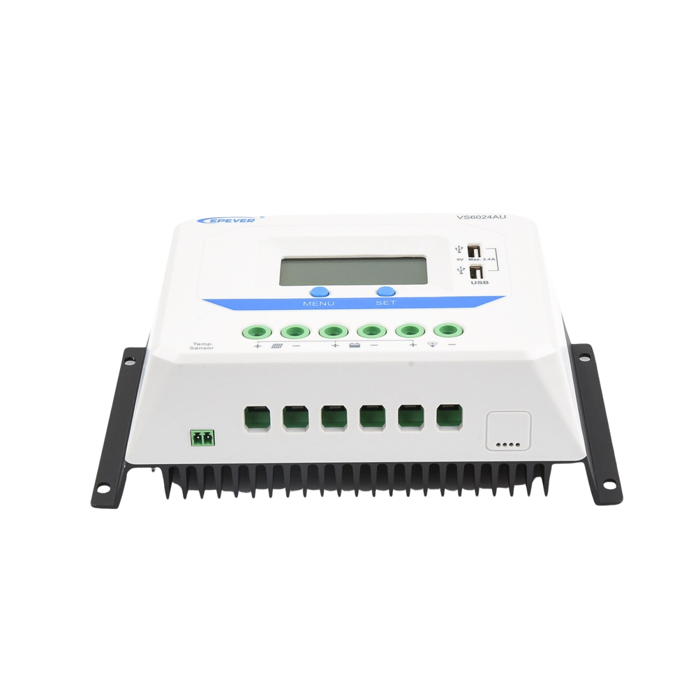 Controlador Solar PWM / 60A / 12/24V / Doble USB / Pantalla LCD / Tierra Positivo Común - Imagen 4