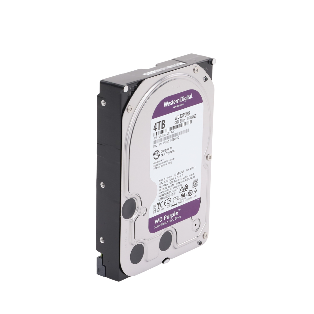 Disco Duro PURPLE de 4TB / 3 AÑOS DE GARANTÍA / Para Videovigilancia - Imagen 4