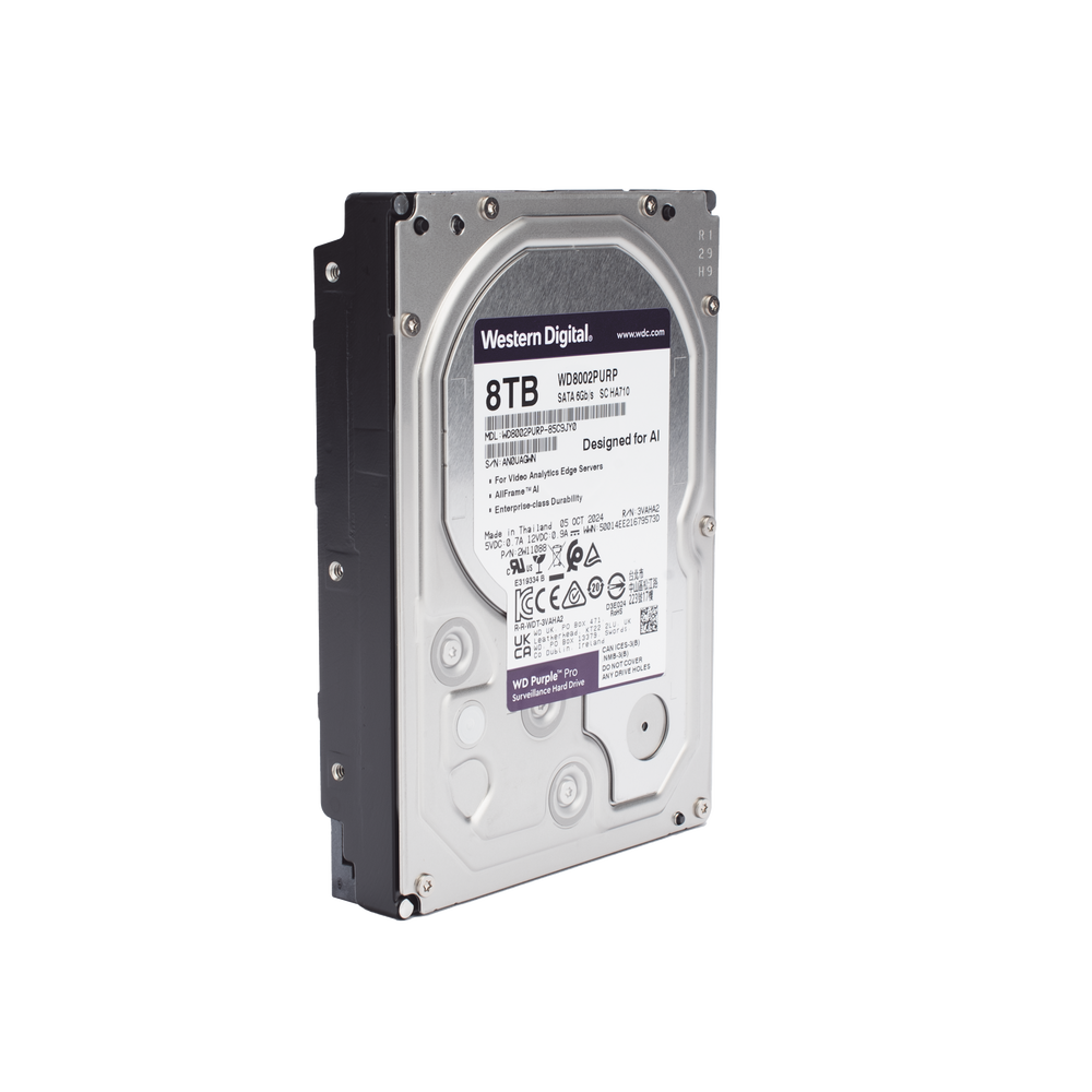 Disco duro WD de 8TB / 7200RPM / Optimizado para soluciones de video inteligente - Imagen 4