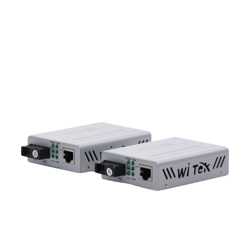 Convertidor de medios / Hasta 20 Km / 1 puerto SC/UPC 1000Mbps / 1 puerto RJ45 1000Mbps / WL: Tx 1310nm - Rx 1550nm / incluye 2 piezas A y B - Imagen 6