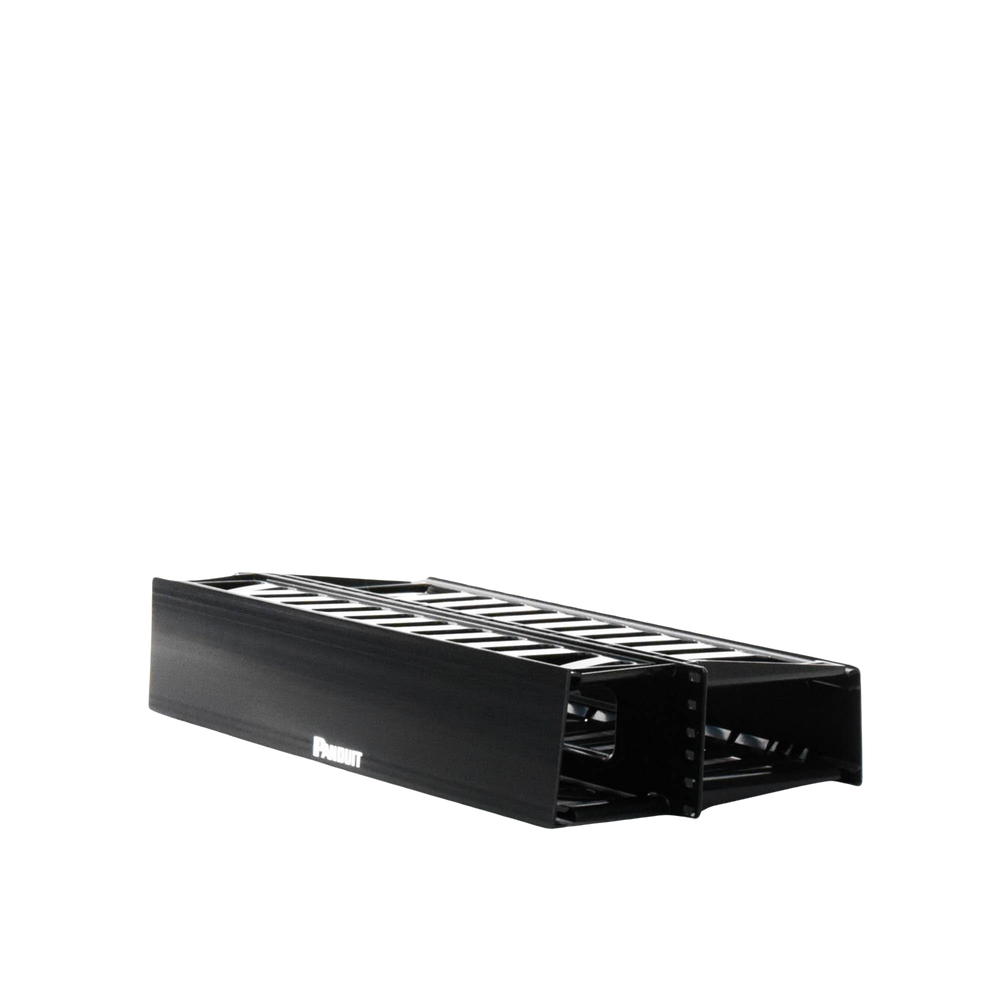 Organizador de Cables Horizontal PatchLink, Doble (Frontal y Posterior), Para Rack de 19in, 2UR - Imagen 3