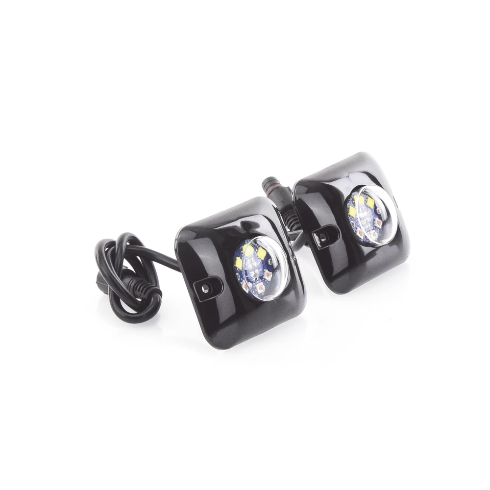 Estrobos Ocultos de 6 LED, Color ámbar / claro - Imagen 4
