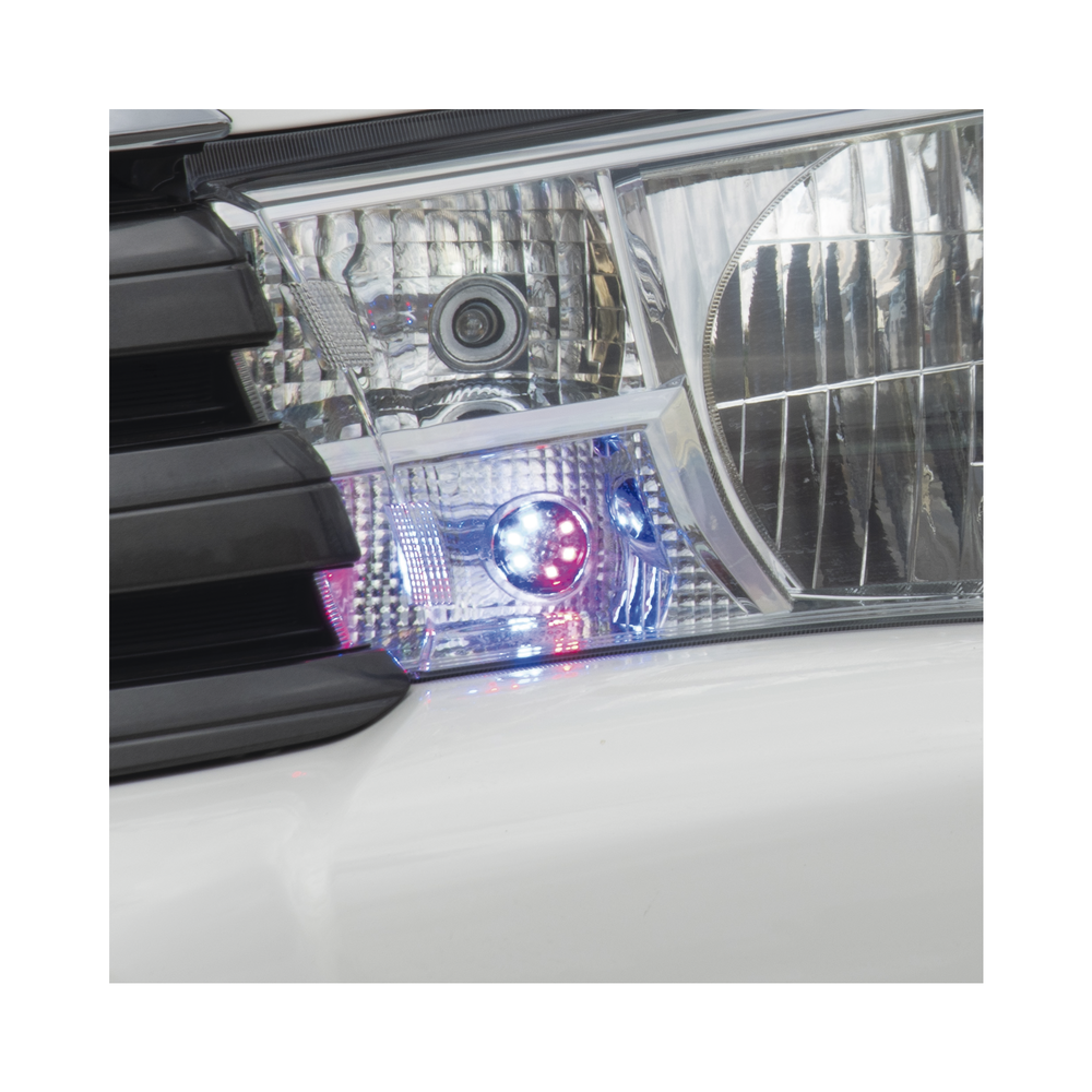 Estrobos Ocultos de 6 LED, Color Rojo/Azul, Ideales para Vehículos Encubierto - Imagen 5
