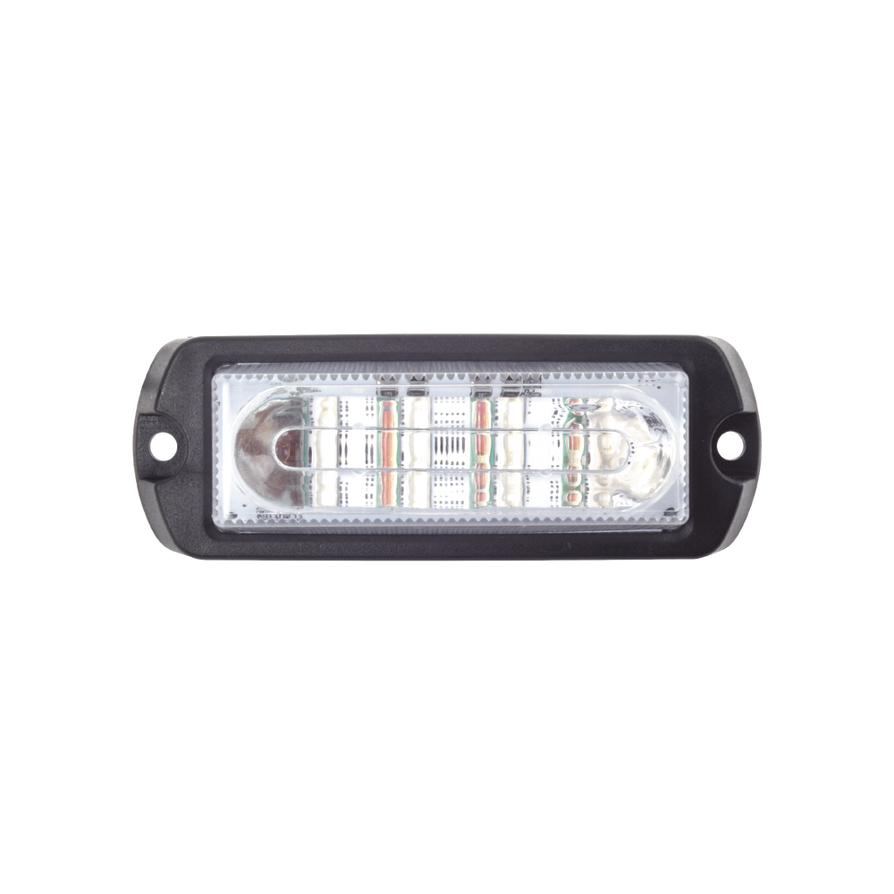 Luz Auxiliar Ultra Brillante de 8 LED's en color Rojo/Claro con mica transparente - Imagen 3