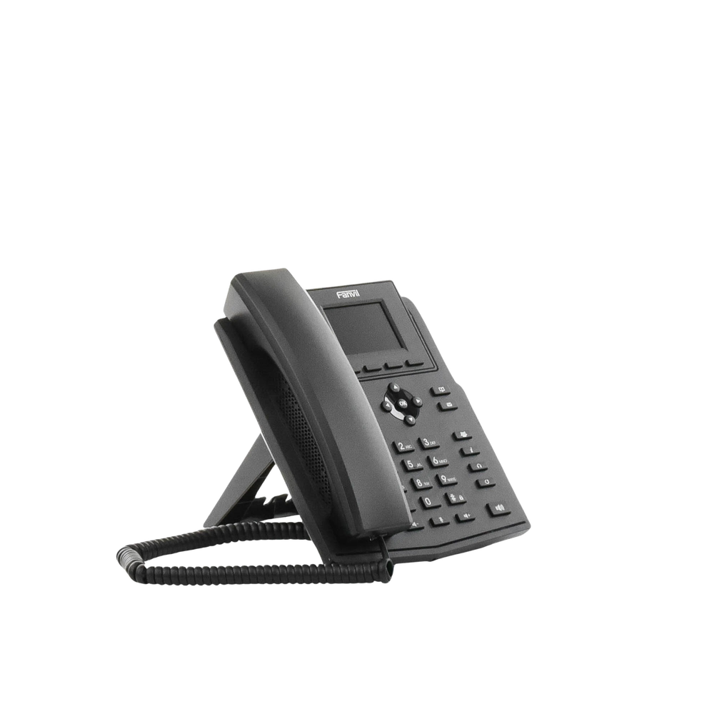 Teléfono IP empresarial para 4 líneas SIP con pantalla LCD de 2.4 pulgadas a color, Opus y conferencia de 3 vías, PoE. - Imagen 4