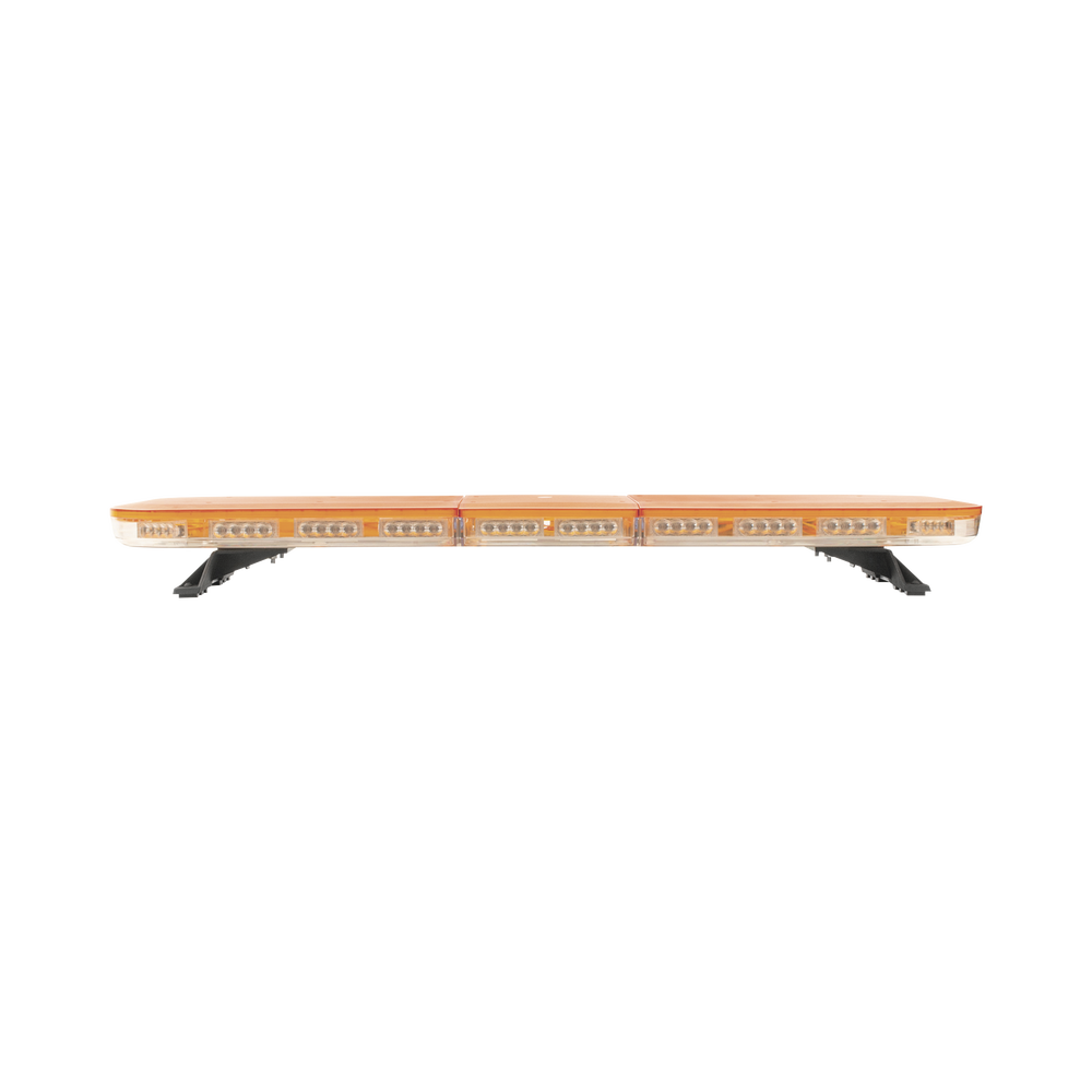 Barra de luces de 47" con 88 LEDs de alta potencia, color ámbar, ideal para equipar unidades de seguridad privada, minería e industria