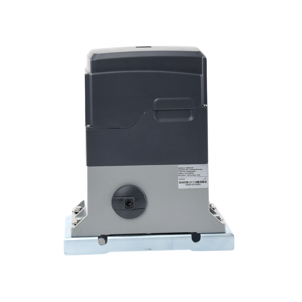 Operador para puertas corredizas / 1200 kgs / Aprendizaje automático de finales de carrera / Fácil instalación - Imagen 4