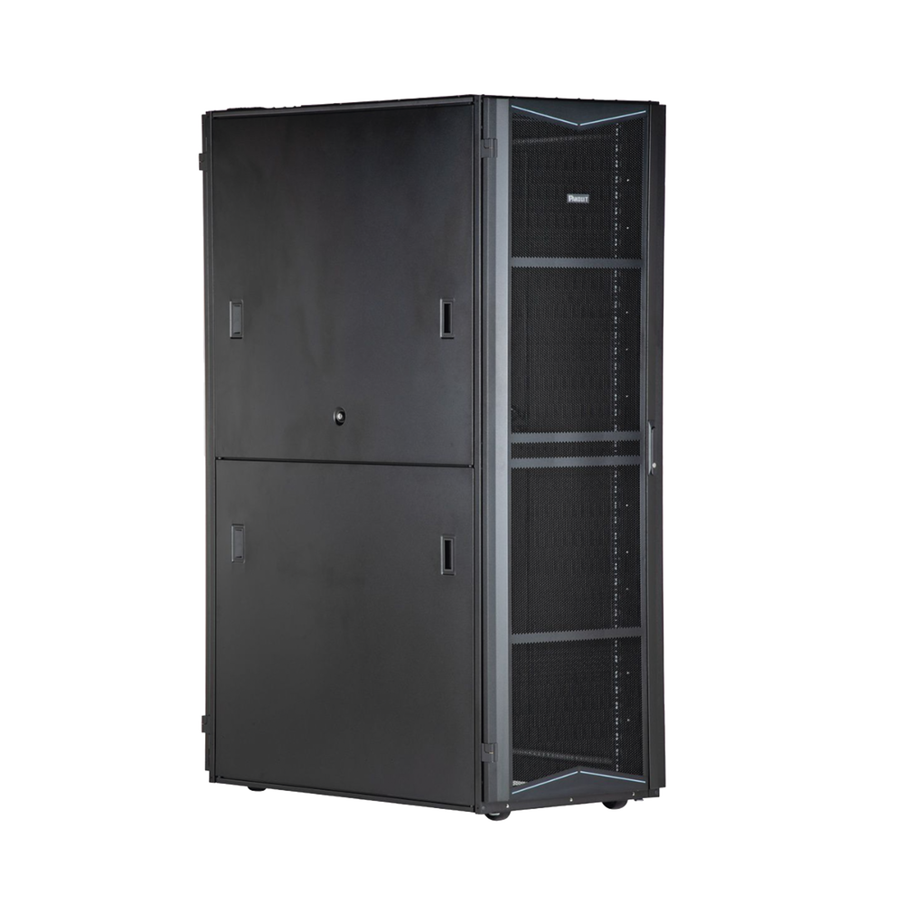Gabinete FlexFusion para Centros de Datos, 42 UR, 800 mm de Ancho, 1200 mm de Profundidad, Fabricado en Acero, Color Negro - Imagen 3