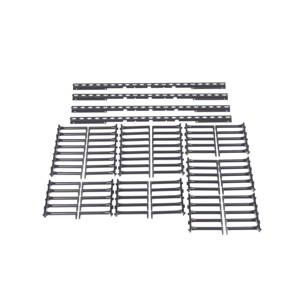 Kit de Dedos Para Administración de Cables en Gabinetes FlexFusion™ Light, de 42, Dedos de 152 mm de Longitud, Color Negro - Imagen 5