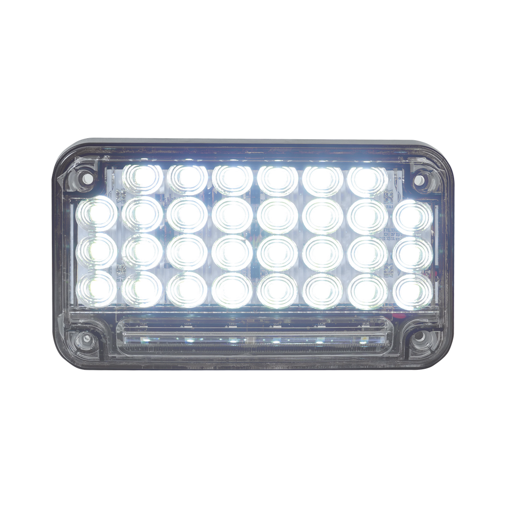 Luz de Advertencia de 7X4", Color Claro, Con Luz de Trabajo, Ideal para Ambulancias - Imagen 3