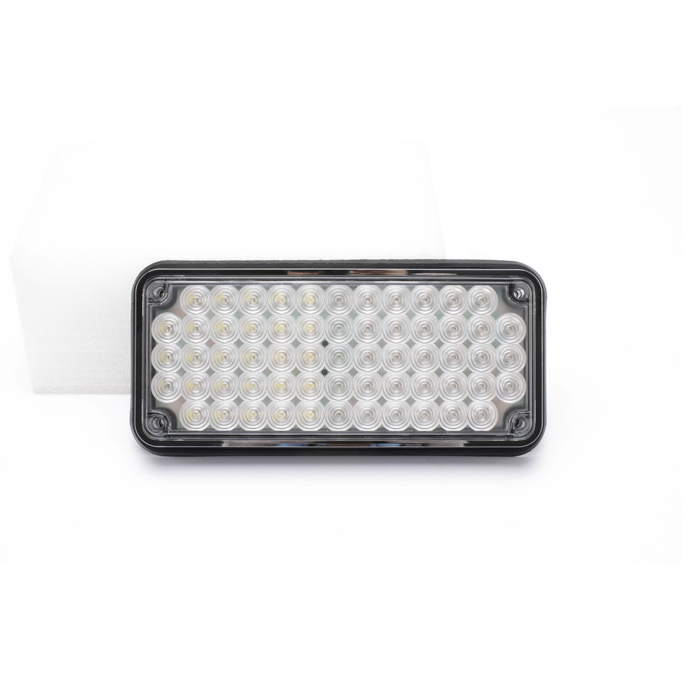 Luz de Advertencia de 7X3", Bicolor Rojo/Claro, Ideal para Ambulancias - Imagen 5