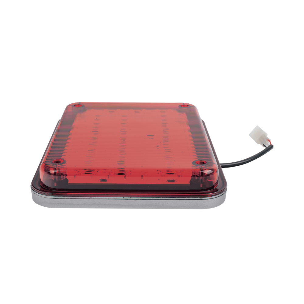 Luz de Advertencia de 9X7", Color Rojo, Ideal para Ambulancias - Imagen 4
