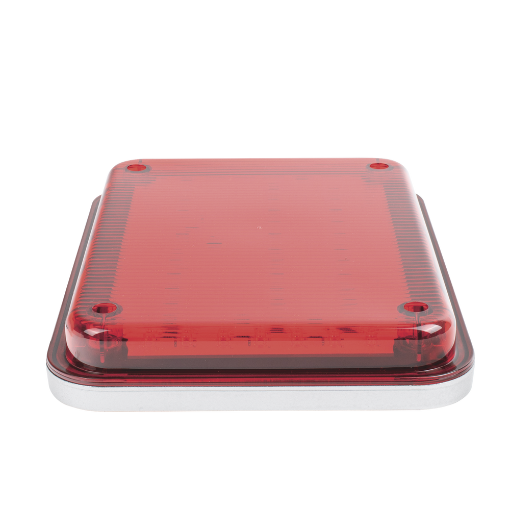 Luz de Advertencia de 9X7", Color Rojo, Ideal para Ambulancias - Imagen 3